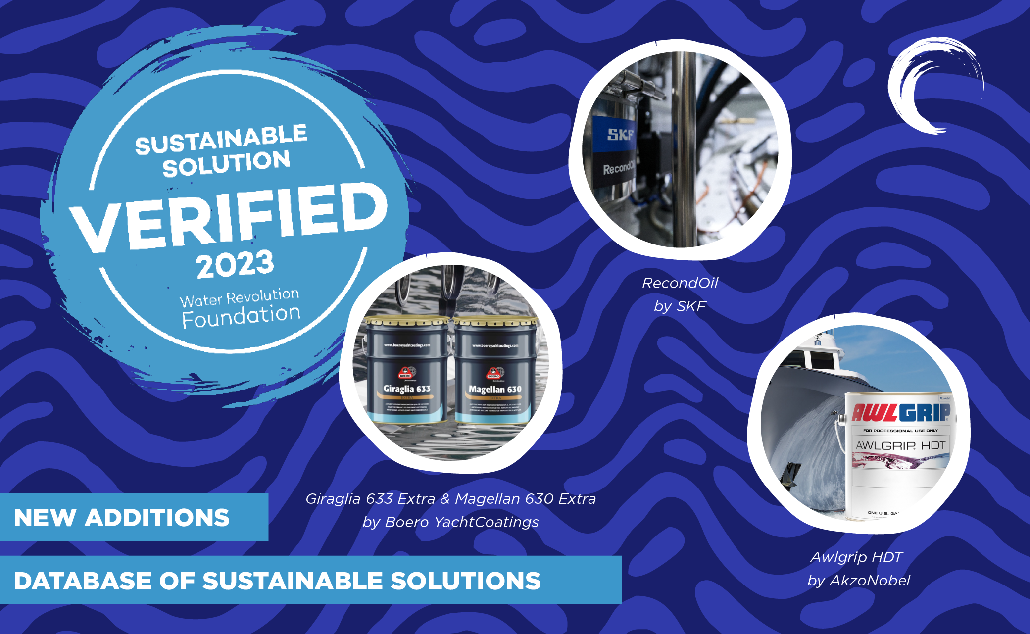New products verified in the Database of Solutions