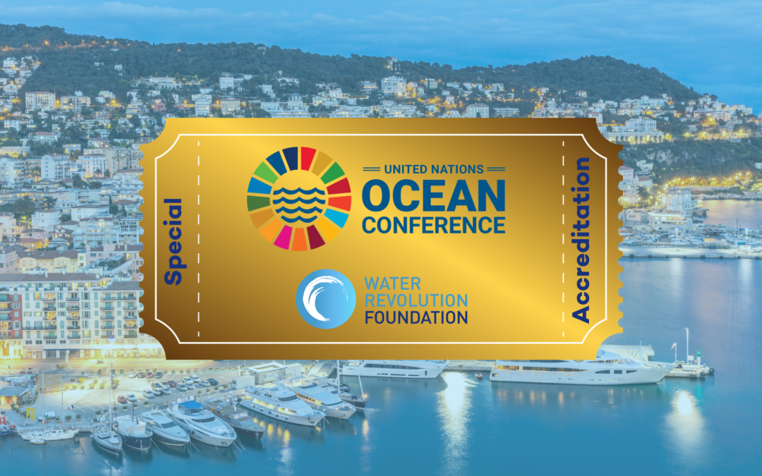 Water Revolution Foundation has received a special accreditation for the 2025 UN Ocean Conference