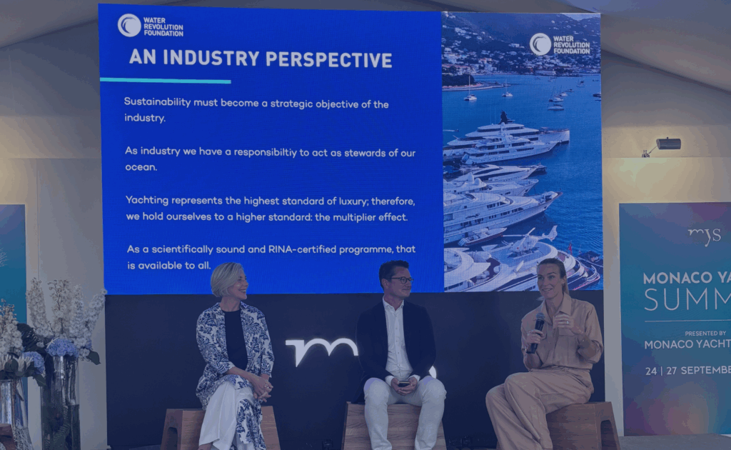 Water Revolution Foundation launches Ocean Assist at Monaco Yacht Show