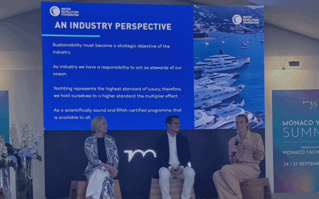Water Revolution Foundation launches Ocean Assist at Monaco Yacht Show