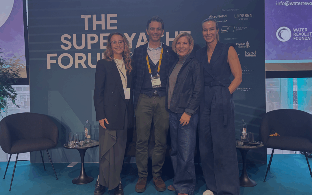 Water Revolution Foundation at the 2025 Superyacht Forum and Metstrade: A week in review